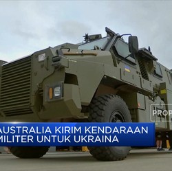 Australia Kirim Kendaraan Lapis Baja ke Ukraina
