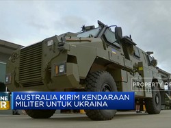 Australia Kirim Kendaraan Lapis Baja ke Ukraina