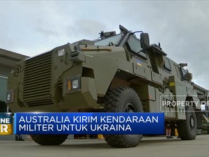 Australia Kirim Kendaraan Lapis Baja ke Ukraina