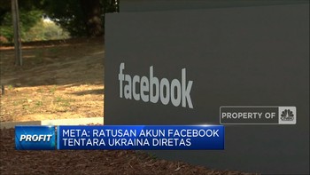 Meta: Ratusan Akun Facebook Tentara Ukraina Diretas