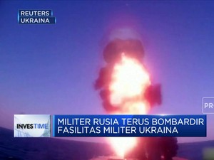 Rusia Bombardir Depot BBM Militer Ukraina