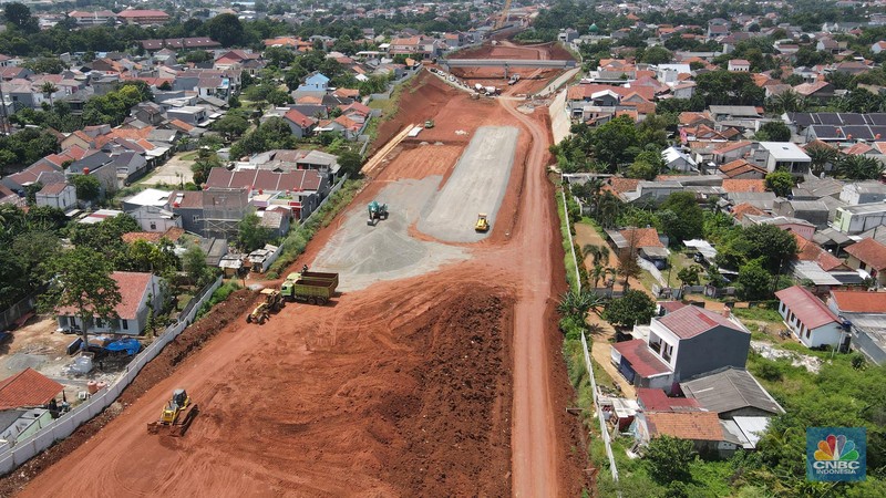 Pembangunan Tol Ruas Tol Cibitung - Cilincing (Dok. Kementerian PUPR)