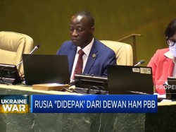 Rusia "Ditendang" dari Dewan HAM PBB