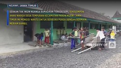 Dor! Ramainya Bermain Meriam Bambu Saat Ngabuburit