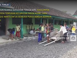 Dor! Ramainya Bermain Meriam Bambu Saat Ngabuburit