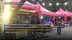 Ngabuburit Unik di Atas Pohon Pinus