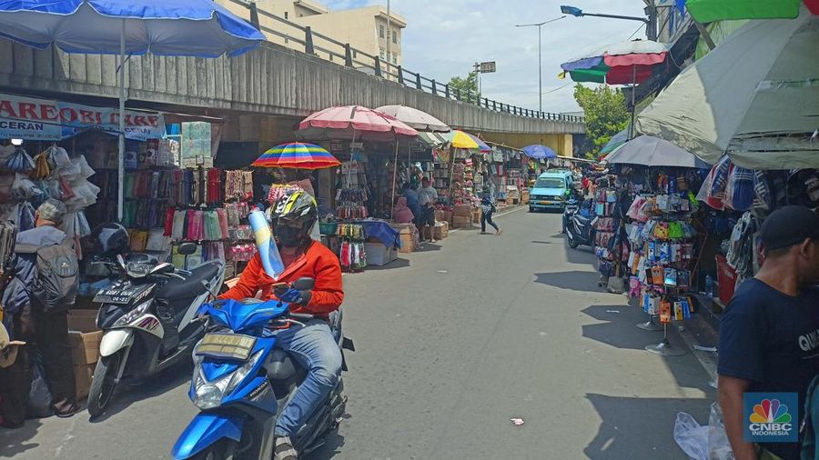 Pasar Asemka, Jakarta Barat (CNBC Indonesia/Ferry Sandi)