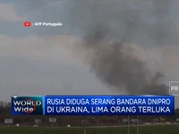 Bandara Dnipro Hangus Digempur Rusia, 5 Orang Terluka
