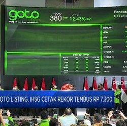 Wow, IHSG Rekor, Tertopang IPO GOTO