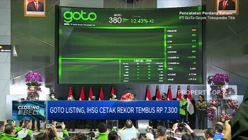 Wow, IHSG Rekor, Tertopang IPO GOTO