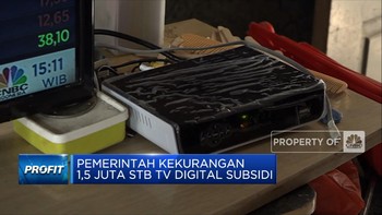 Pemerintah Kekurangan 1,5 Juta STB TV Digital Subsidi