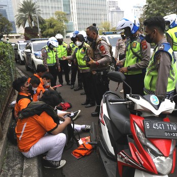 Ada Demo Mahasiswa Hari Ini, Begini Penampakan Sekitar Istana