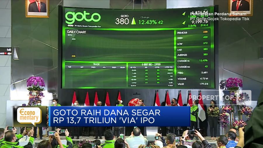 Euforia IPO GoTo hingga China Penuh Miliarder