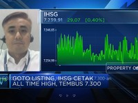 IPO GOTO Picu Euforia Pasar, IHSG Tembus Level 7.300-an
