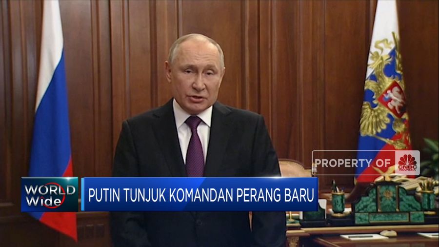 Siap Serbu Ukraina, Putin Angkat Komandan Perang Baru