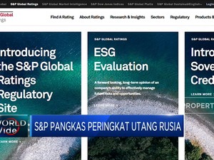 S&P Pangkas Rating Utang Rusia Jadi Selective Default