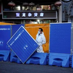 Potret Terbaru Shanghai di Tengah Lockdown yang Mau Dicabut