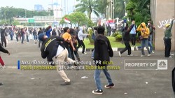 Video: Unjuk Rasa Mahasiswa di Depan Gedung DPR Kisruh!