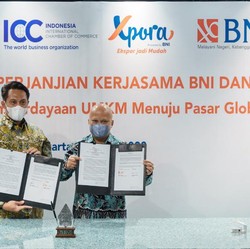 Demi UMKM Go Global, BNI Xpora Gandeng ICC Indonesia