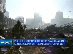 Zelensky: Rusia Gunakan Senjata Kimia Untuk Merebut Mariupol