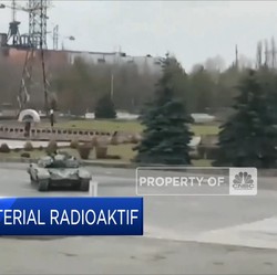 Rusia Dituding Curi Material Radioaktif dari PLTN Chernobyl