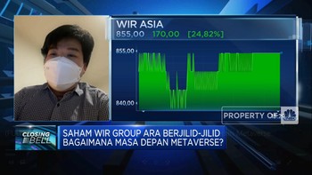 Saham WIR Asia ARA Berjilid-jilid,Metaverse Kian Menjanjikan?