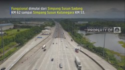 Video: Begini Penampakan Tol Jakarta-Bandung Mudik Cuma Sejam