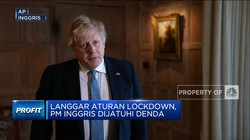 Langgar Aturan Lockdown, PM Inggris Dijatuhi Denda