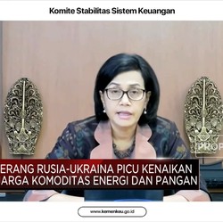 Menkeu: Stabilitas Sistem Keuangan RI Normal di Tengah Perang