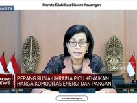 Menkeu: Stabilitas Sistem Keuangan RI Normal di Tengah Perang