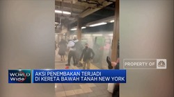 Video: Detik-detik Usai Penembakan di AS, Korban Berjatuhan