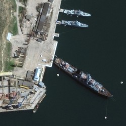 Dirudal Ukraina, Kapal Perang Rusia Tenggelam di Laut Hitam