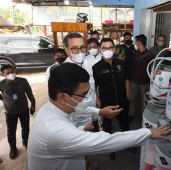Pertamina Resmikan Jaringan Gas Rumah Tangga di Batam