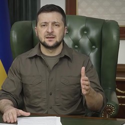 Presiden Ukraina Zelensky Hadir Online di G20 Bali, Sebut G19