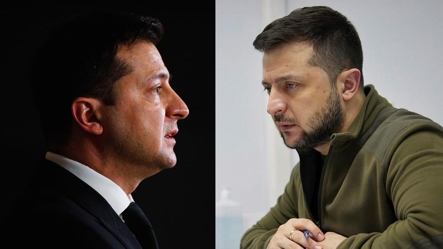 Presiden Ukraina Volodymyr Zelensky berbicara selama konferensi media di KTT Kemitraan Timur di Brussels, Rabu (15/12/20221).  (Johanna Geron/ Pool Photo via AP)