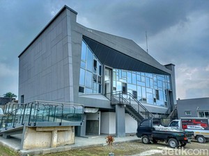 Masjid Berkonsep Unik di Bandung, Bentuknya Seperti Lumbung Padi