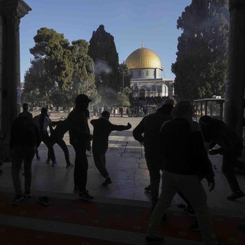 Ngeri! Penampakan Israel Kembali Serang Masjid Al-Aqsa