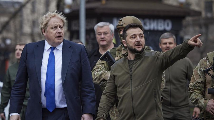 Presiden Ukraina Volodymyr Zelensk. AP/
