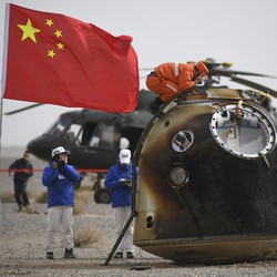 Top! 183 Hari di Luar Angkasa, Astronot China Selamat Ke Bumi