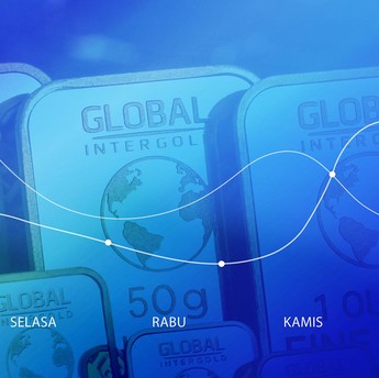 Meski Stagnan, Harga Emas Pekan Ini Tetap Kinclong