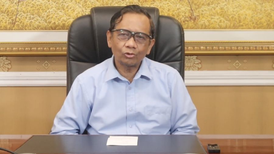 Menko Polhukam, Mahfud MD (Tangkapan Layar Youtube)