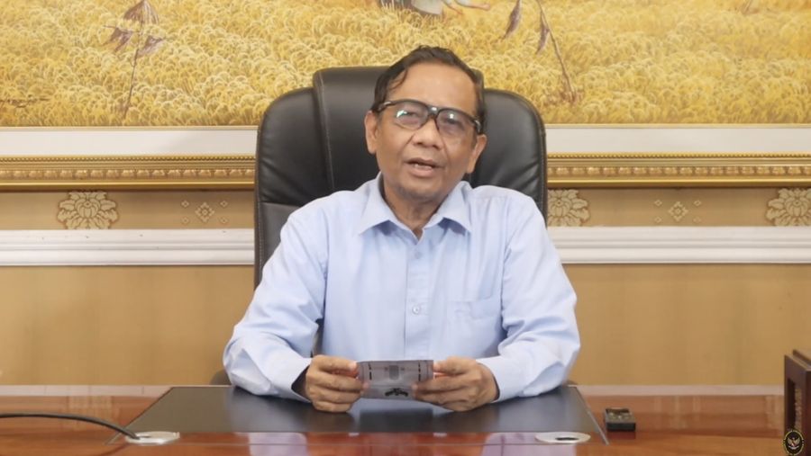 Menko Polhukam, Mahfud MD (Tangkapan Layar Youtube)