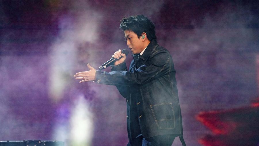 Rich Brian of 88rising performs at the Coachella Music & Arts Festival at the Empire Polo Club on Saturday, April 16, 2022, in Indio, Calif. (Photo by Amy Harris/Invision/AP)
