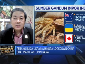 Industri Manufaktur RI Merana Karena Perang Rusia-Ukraina