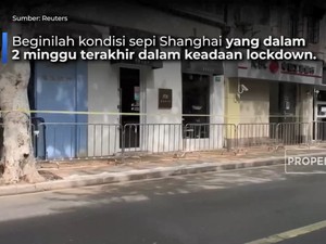 Video: Begini Penampakan 2 Minggu Lockdown di Shanghai