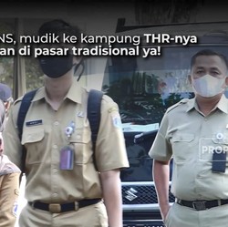 Video: Wahai PNS, THRnya Dibelanjain di Pasar Tradisional Ya