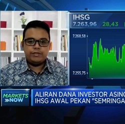 Aliran Dana Asing Kian Deras, IHSG di Awal Pekan 'Semringah'