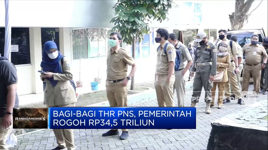 Bagi-Bagi THR PNS, Pemerintah Rogoh Rp 34,5 T