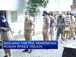 Bagi-Bagi THR PNS, Pemerintah Rogoh Rp 34,5 Triliun