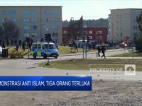 Demonstrasi Anti Islam, Tiga Orang Terluka
